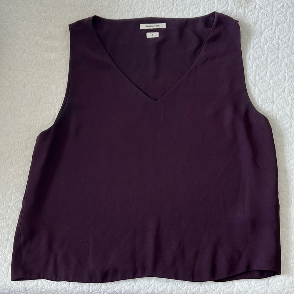 Babaton purple top